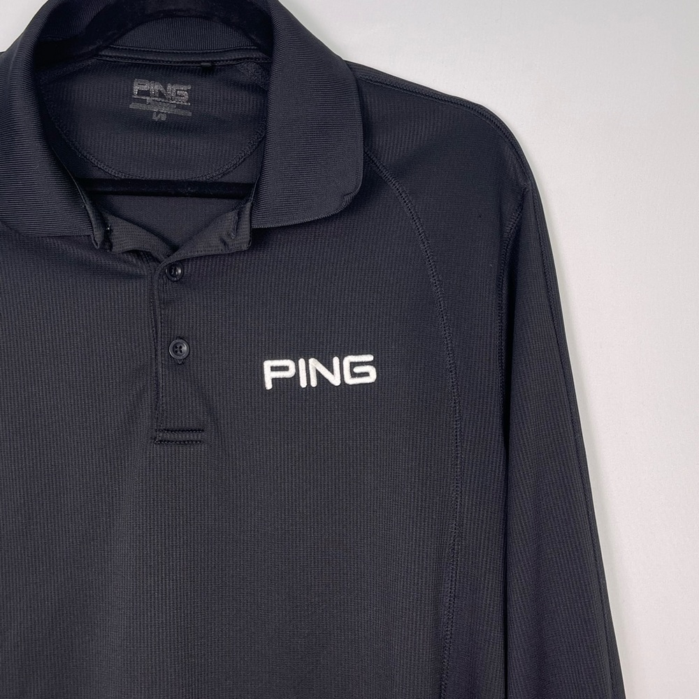 Ping Men's Black Polo Shirt - Picture 3 of 10
